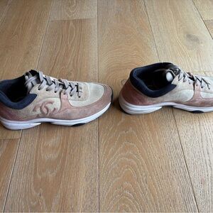 CHANEL CC sneakers suede, 38 1/2